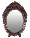 Brown Solid Wood Mirror Brown Solid Wood Mirror